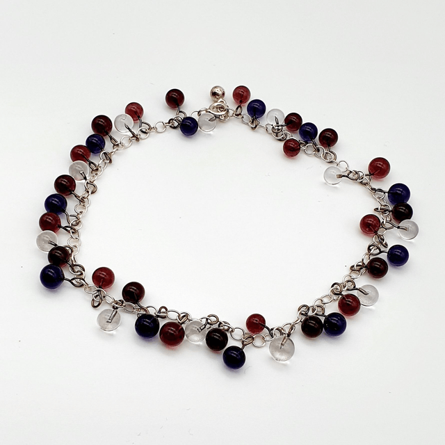 Bracelet Rosée camaïeu de violet