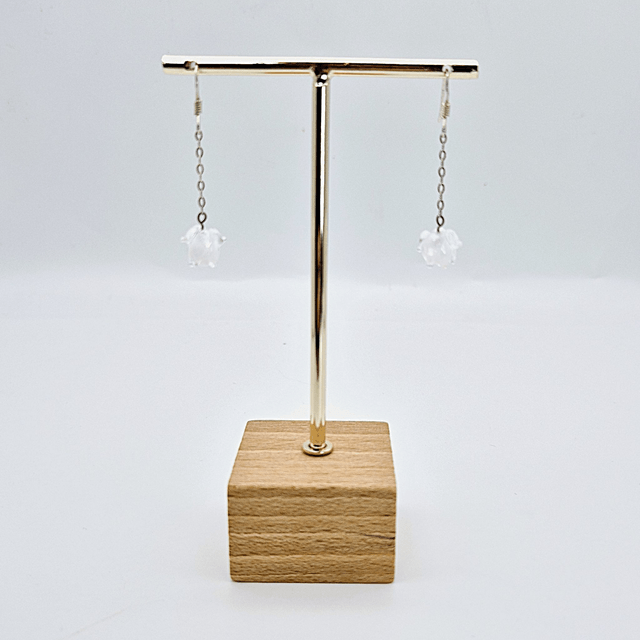 Boucles d'oreilles Clochettes blanches