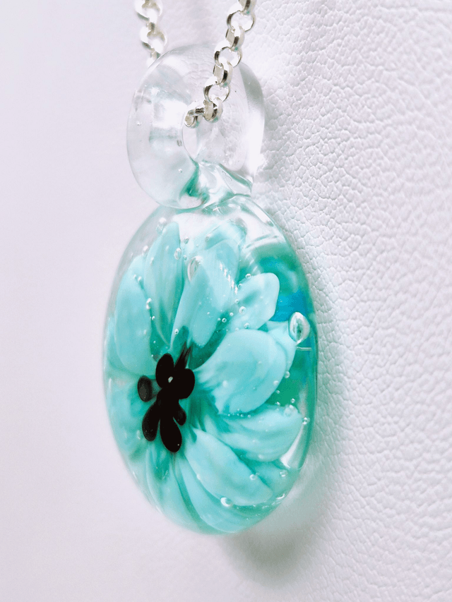 Pendentif Flora vert 2