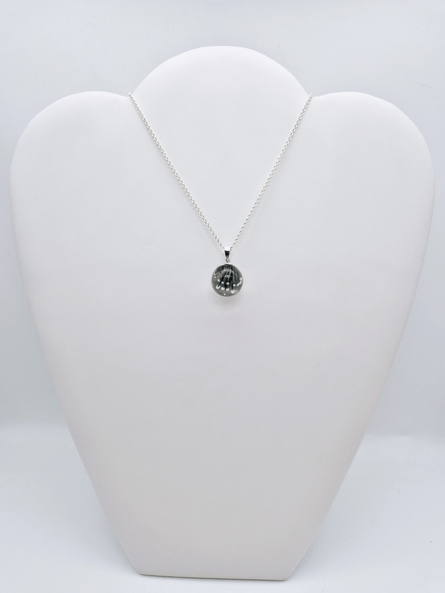 Pendentif Ariel gris