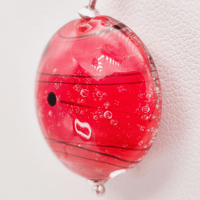 Pendentif Planète petit modèle rouge