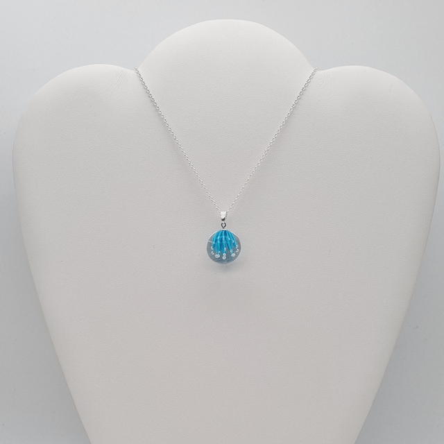 Pendentif Ariel bleu