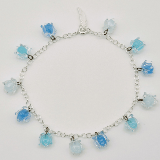 Bracelet Clochettes bleues