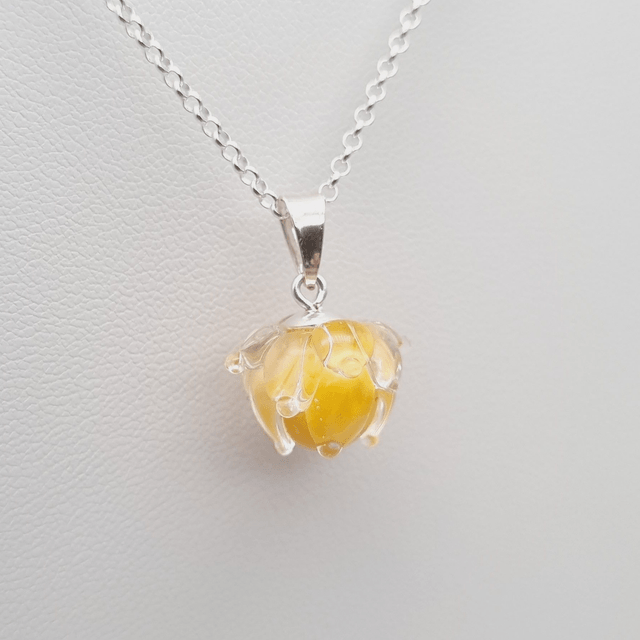 Pendentif Clochette jaune (petit modèle) 