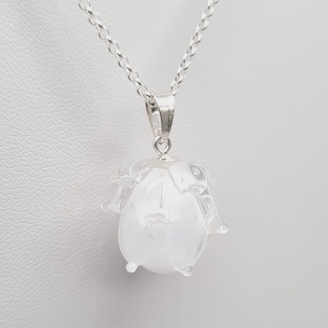 Pendentif Clochette blanche (moyen modèle)