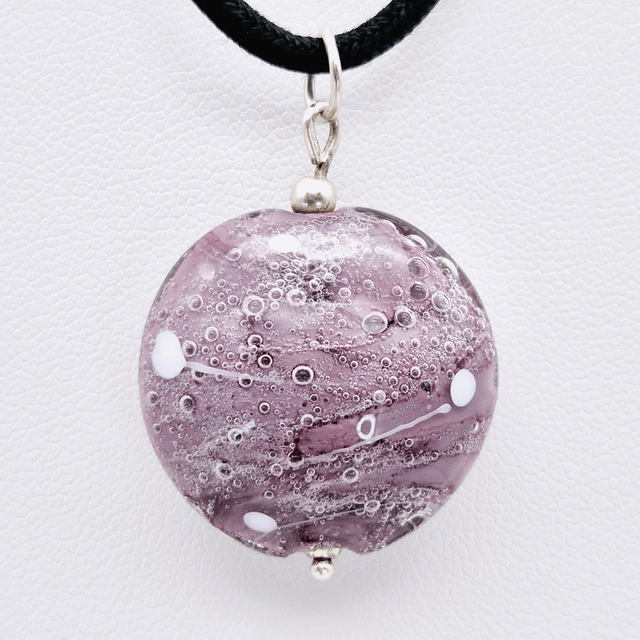 Pendentif Planète violette