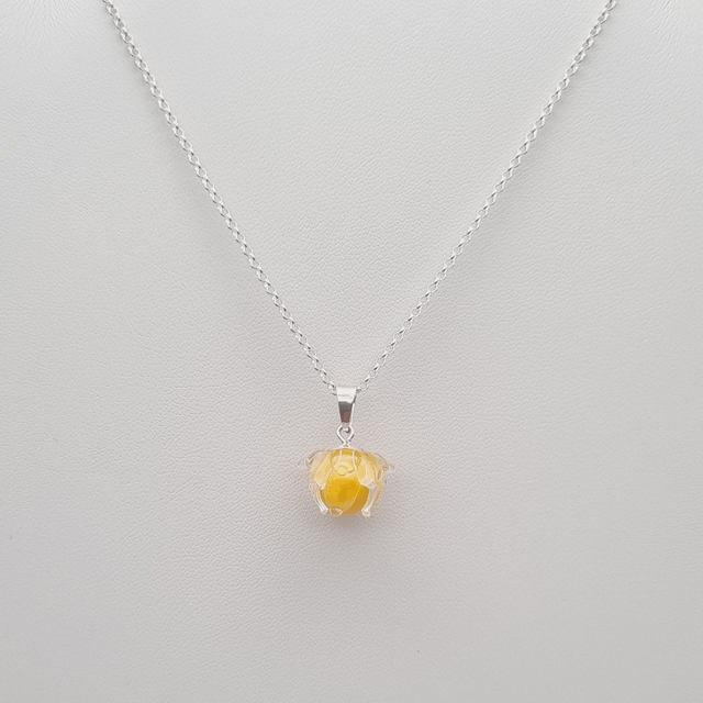 Pendentif Clochette jaune (petit modèle) 