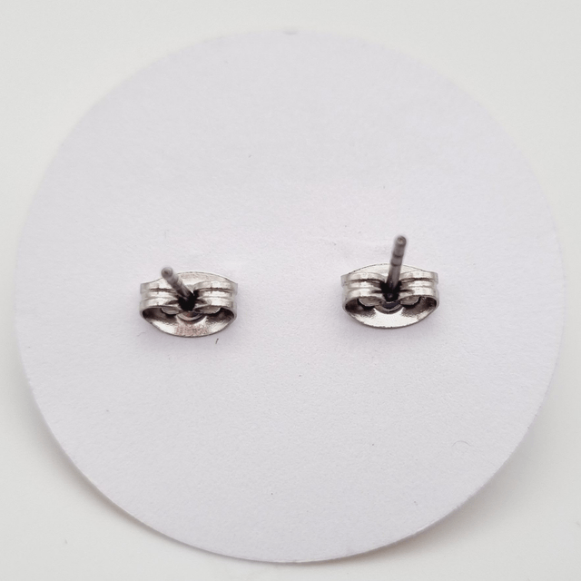 Puces d'oreilles - Fleurs arc-en-ciel