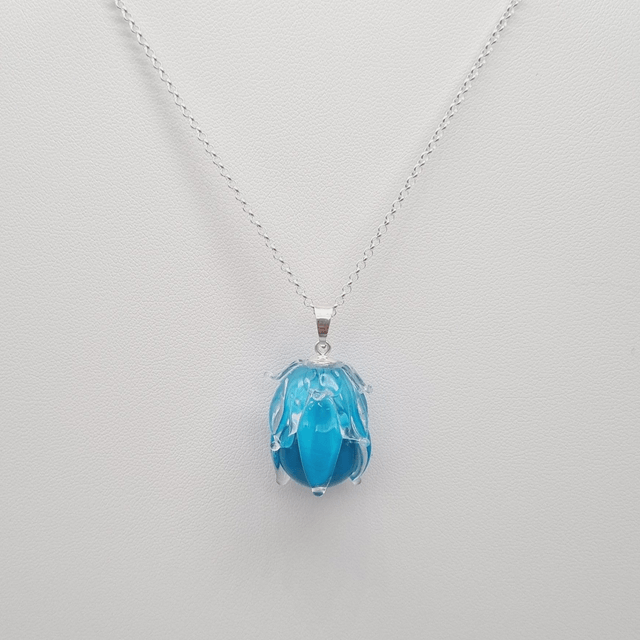 Pendentif Clochette bleue (grand modèle)