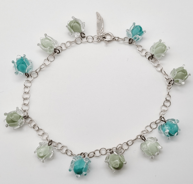 Bracelet Clochettes vertes