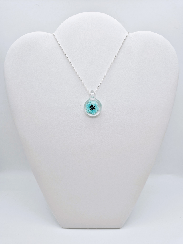 Pendentif Flora vert 1