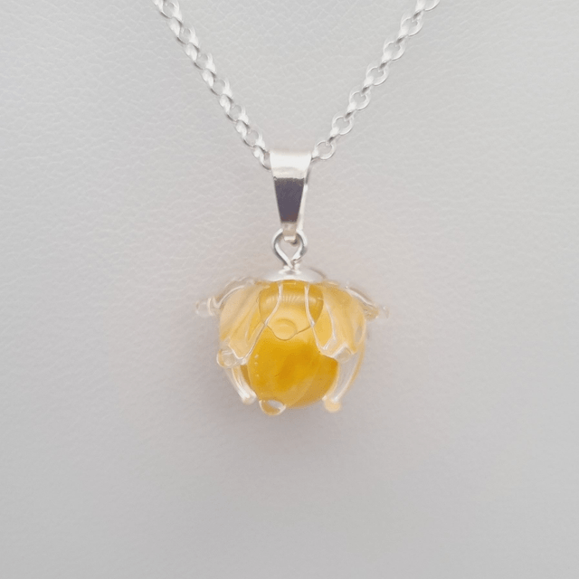 Pendentif Clochette jaune (petit modèle) 