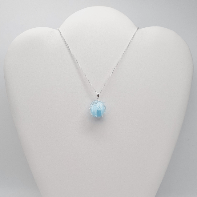 Pendentif Clochette bleue claire (grand modèle)