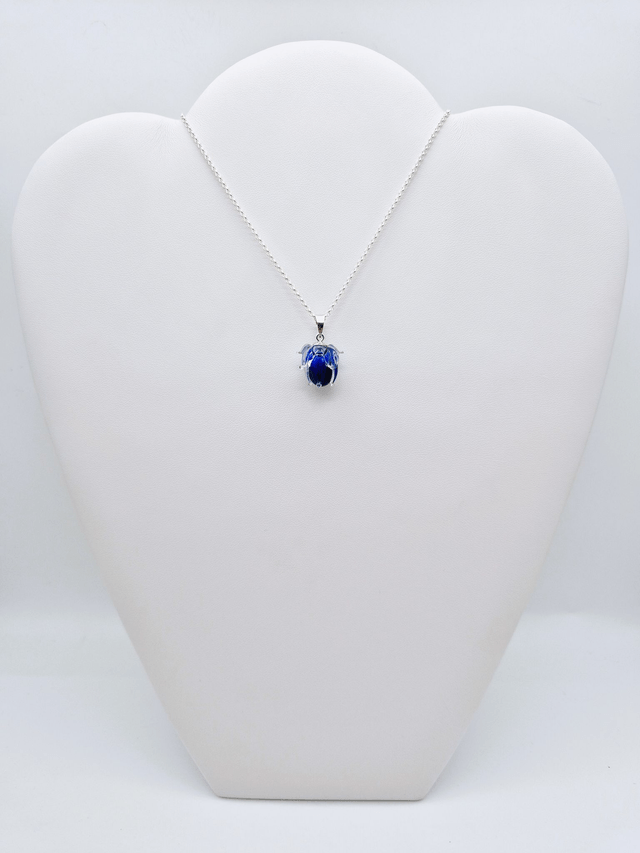 Pendentif Clochette bleu foncé (petit modèle)