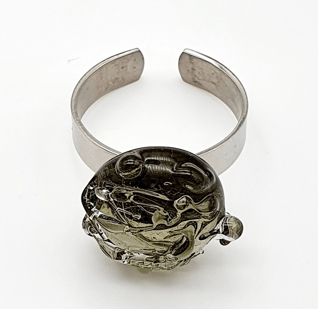  Bague Cocon grise
