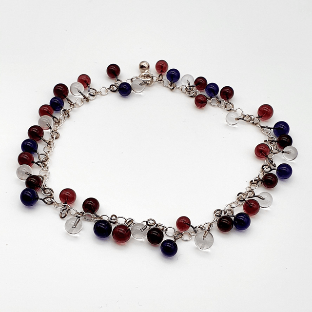 Bracelet Rosée camaïeu de violet