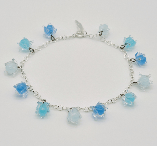 Bracelet Clochettes bleues