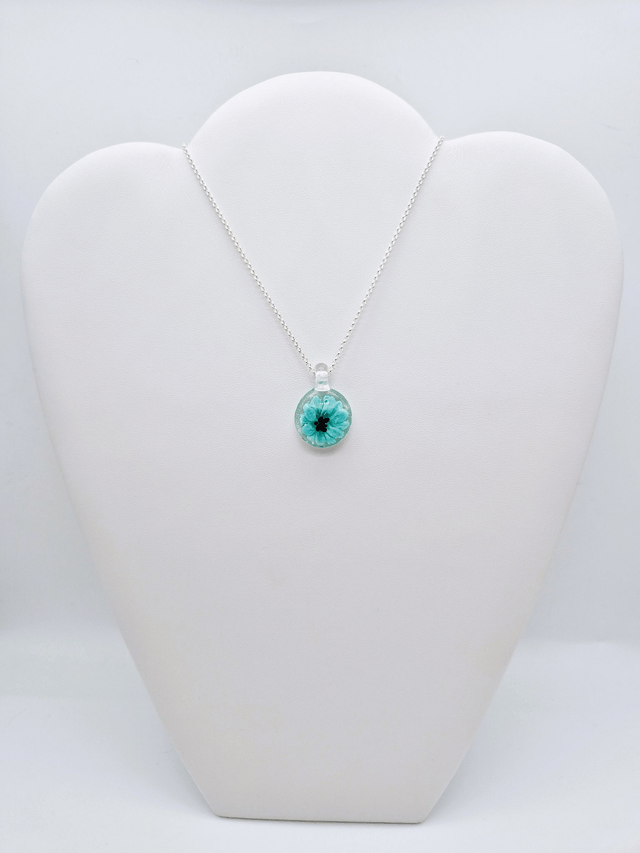 Pendentif Flora vert 2
