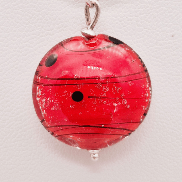 Pendentif Planète petit modèle rouge