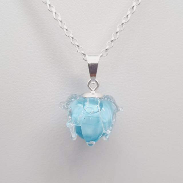 Pendentif Clochette bleue claire (petit modèle) 