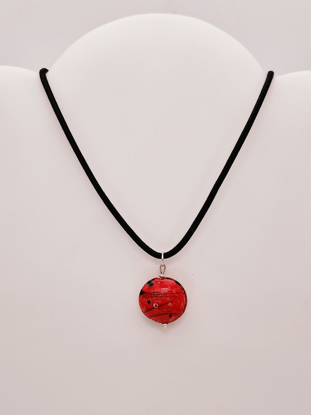 Pendentif Planète petit modèle rouge