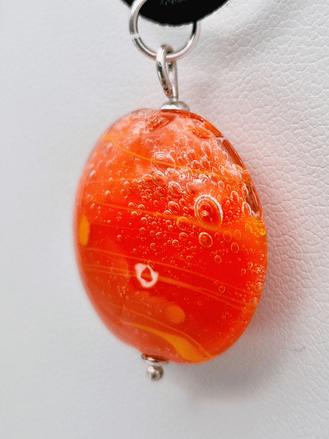 Pendentif Planète orange