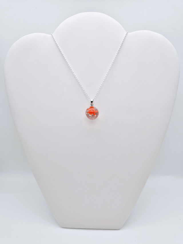 Pendentif Ariel rouge 1