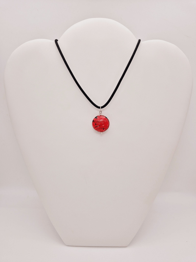 Pendentif Planète petit modèle rouge