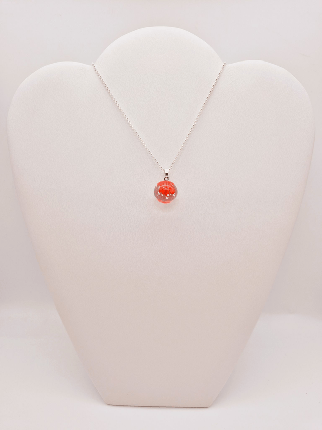 Pendentif Ariel rouge 2