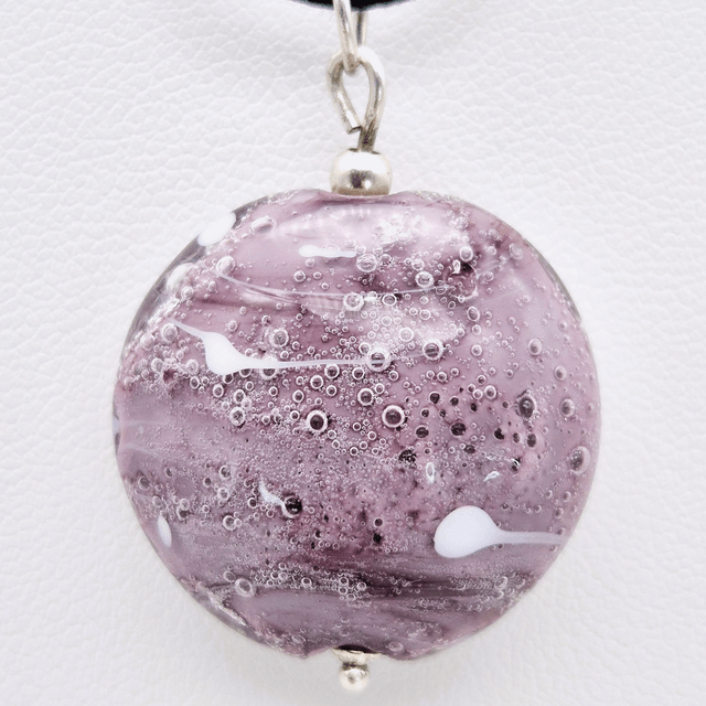 Pendentif Planète violette