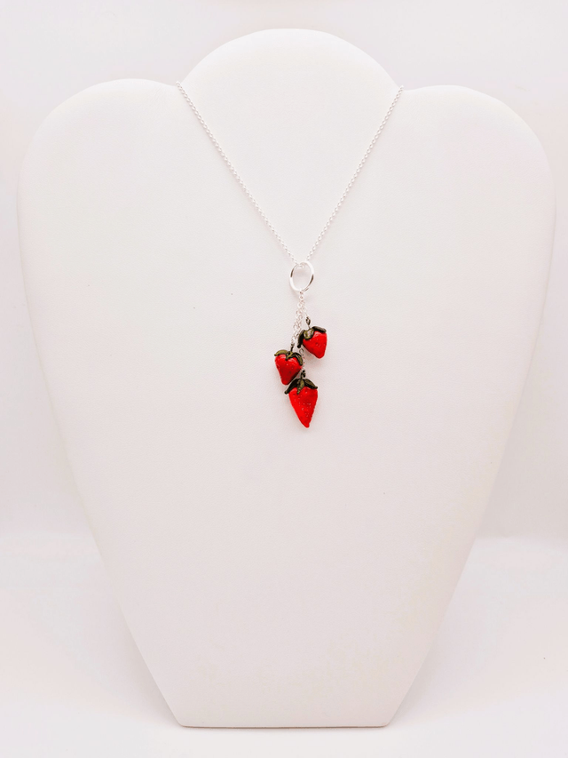 Pendentif Fraises 2