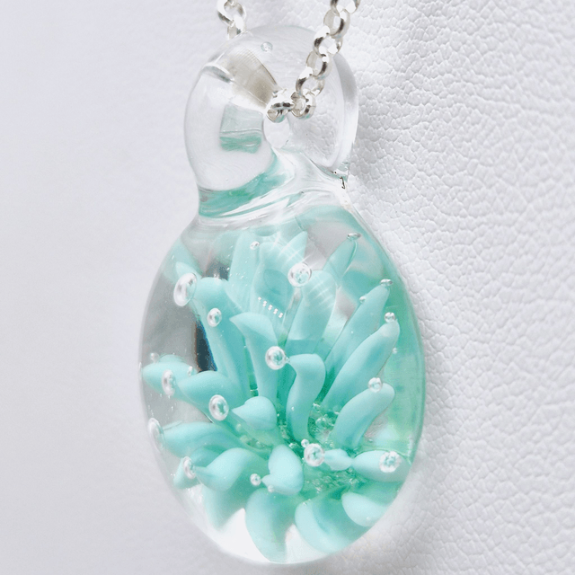 Pendentif Marine vert