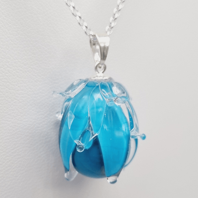 Pendentif Clochette bleue (grand modèle)
