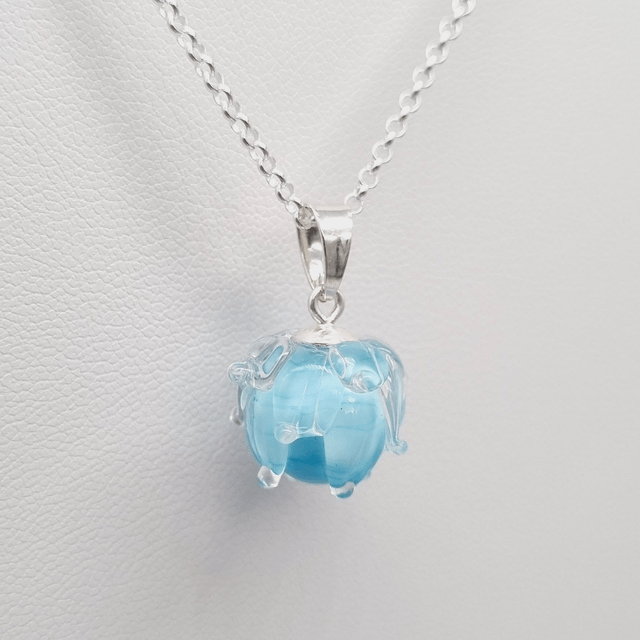 Pendentif Clochette bleue claire (petit modèle) 