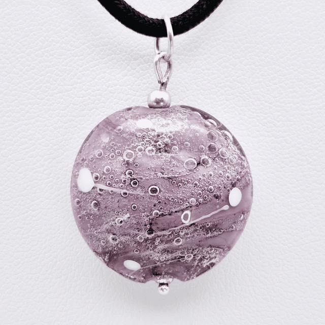 Pendentif Planète violette