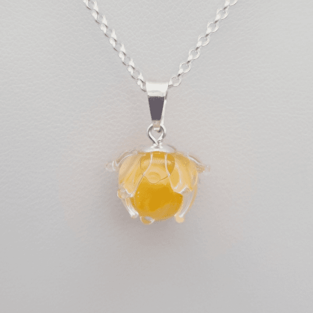 Pendentif Clochette jaune (petit modèle) 