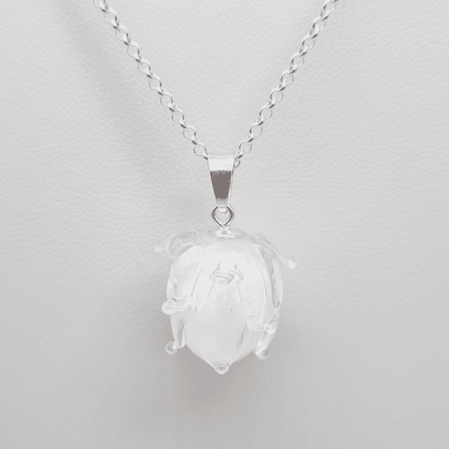 Pendentif Clochette blanche (moyen modèle)
