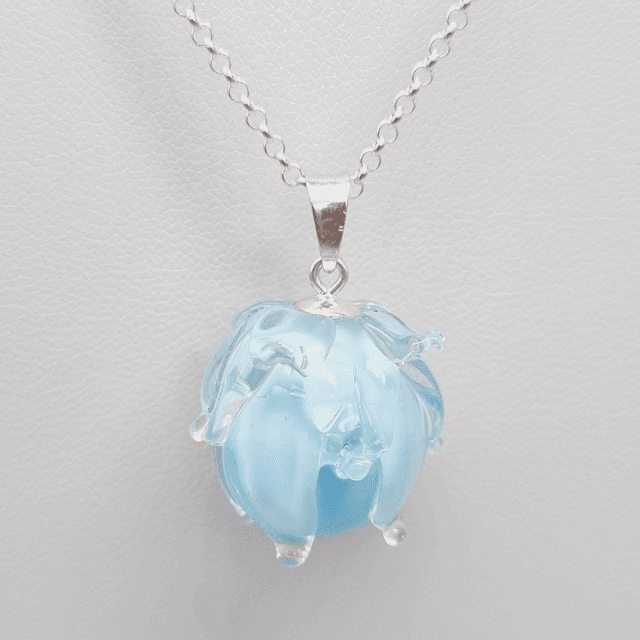 Pendentif Clochette bleue claire (grand modèle)
