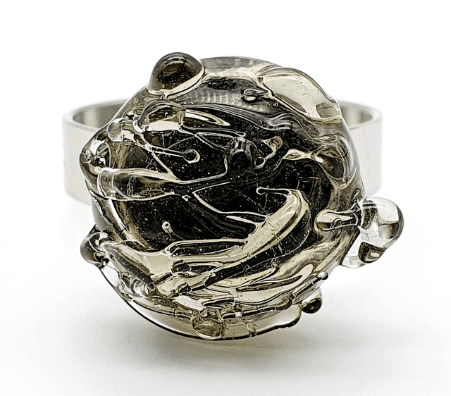  Bague Cocon grise