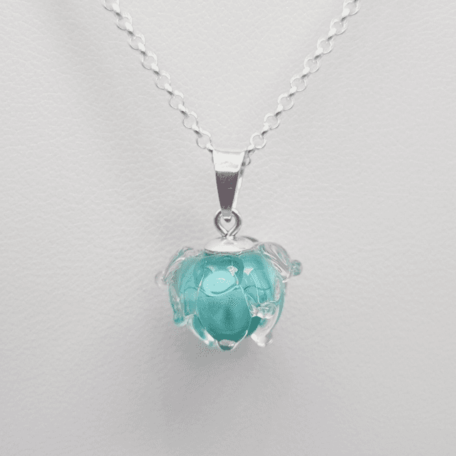 Pendentif Clochette verte (petit modèle)